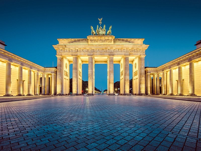 La porte de Brandebourg et Unter den Linden