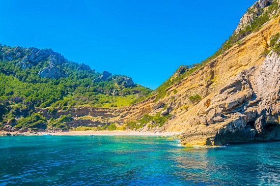 La plage de Coll Baix