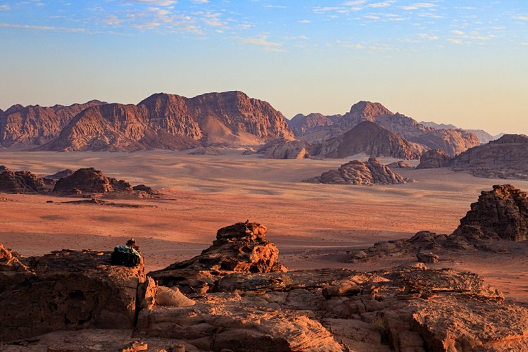 Le désert du Wadi Rum  2
