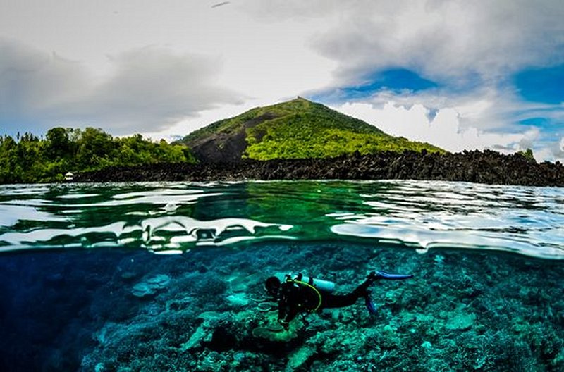 Faire de la plongée sous-marine
