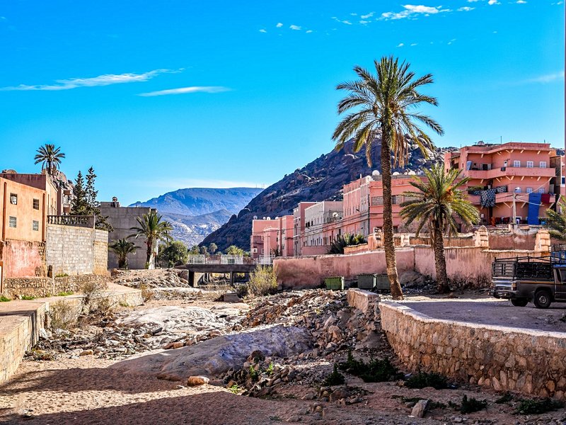 Le centre de Tafraoute