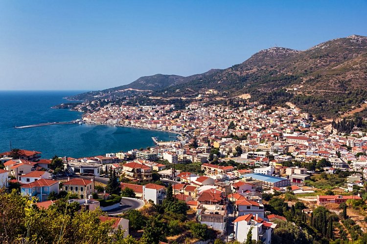 Vathy, port principal et capitale de Samos
