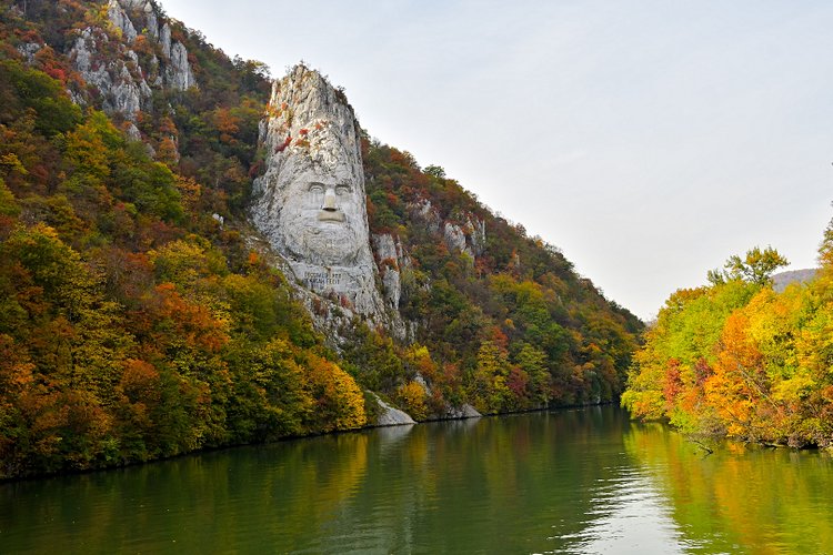 La sculpture de Décébal sur les bords du Danube 3