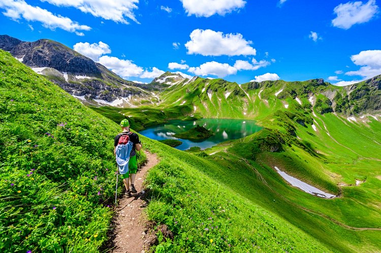 La rando sauvage : le lac Schrecksee 2