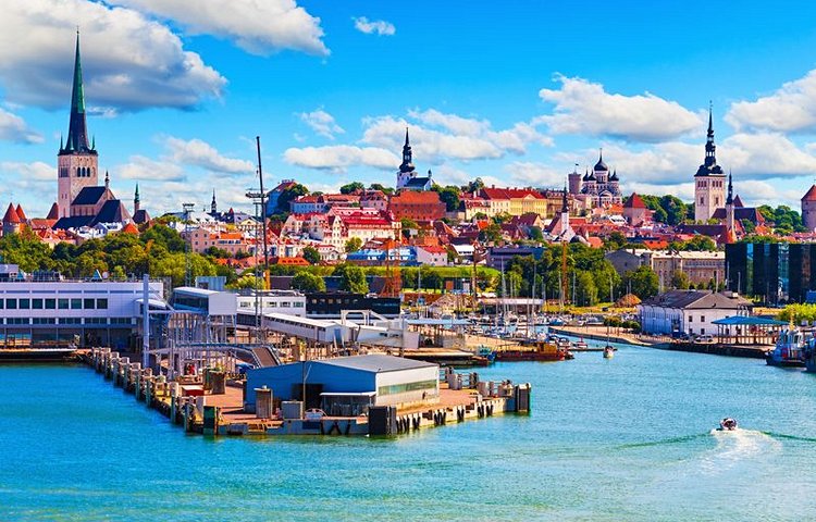 Tallinn, capitale de l'Estonie