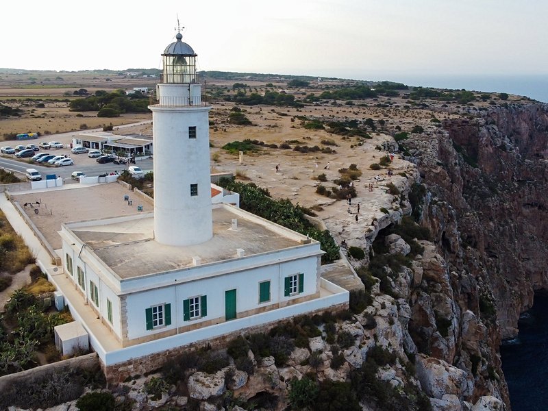 Le phare de la Mola à Formentera
