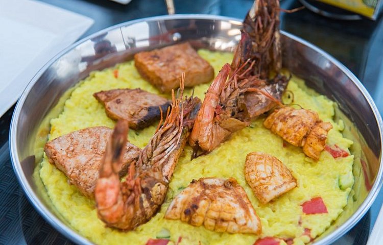 Crevettes au curry