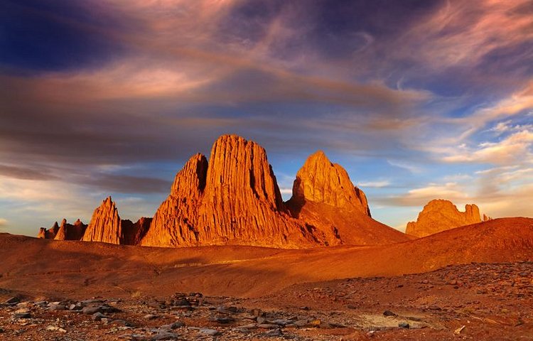 Les montagnes du Hoggar
