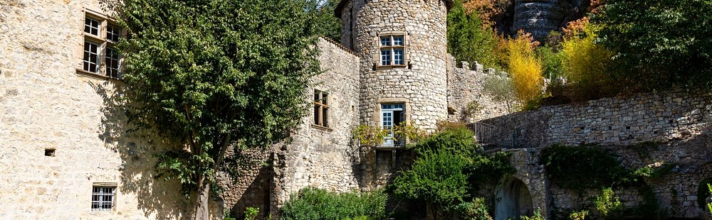 Vogüe : ses rues, son château et son cadre