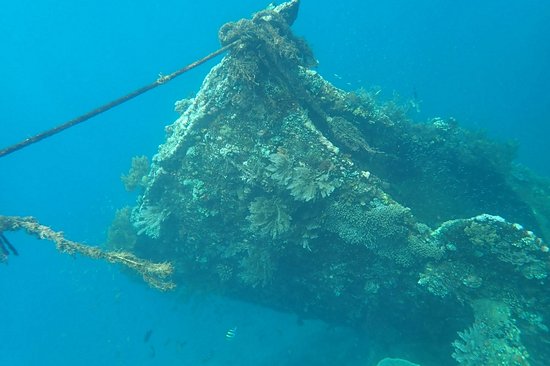 L'épave du Japanese Wreck