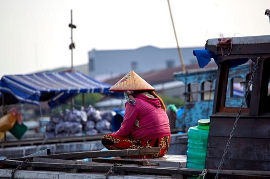 Marché flottant de Cai Rang
