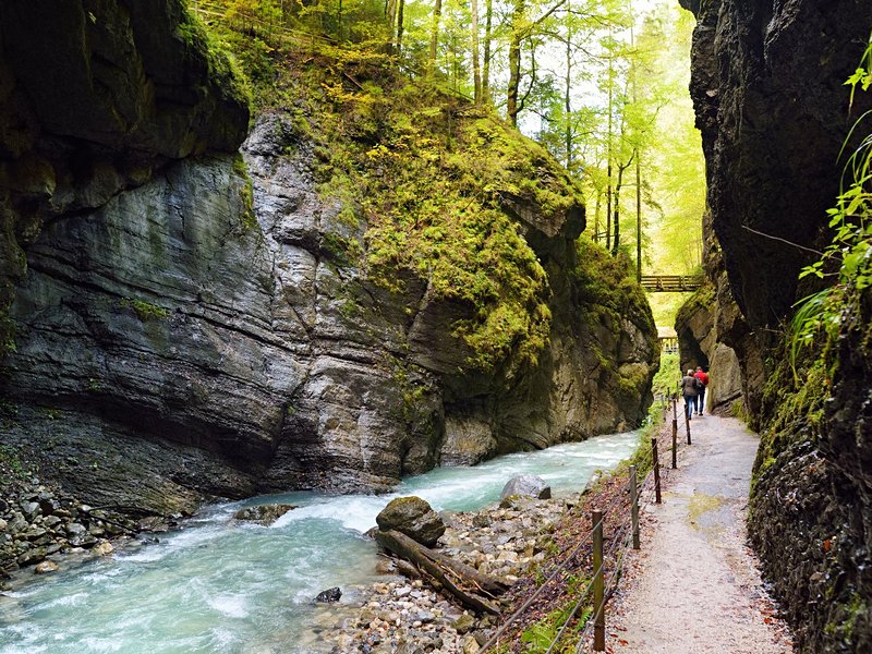 La rando tumultueuse : les gorges de la Partnachklamm