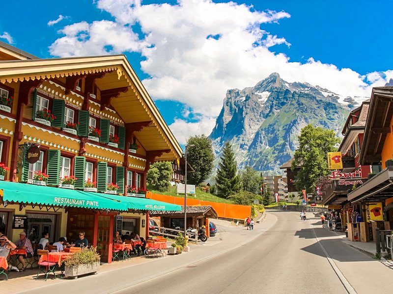 Grindelwald et l'Eiger