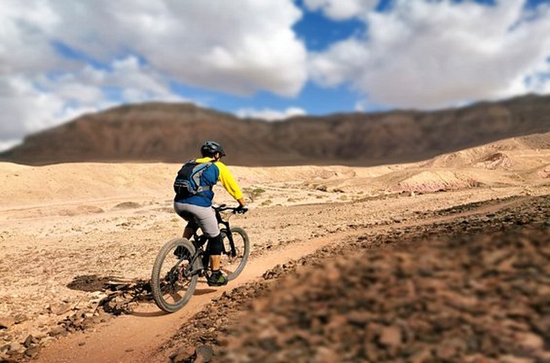 Jouer à Indiana Jones au parc national de Timna