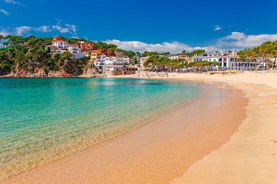 La plage de Calella de Palafrugell