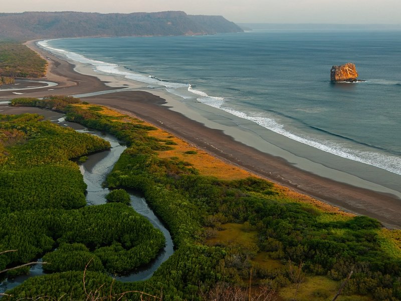 Sauvage et repliée : Playa Naranjo