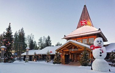 Le village du Père Noël, près de Rovaniemi
