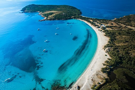 La plage de Rondinara, Bonifacio