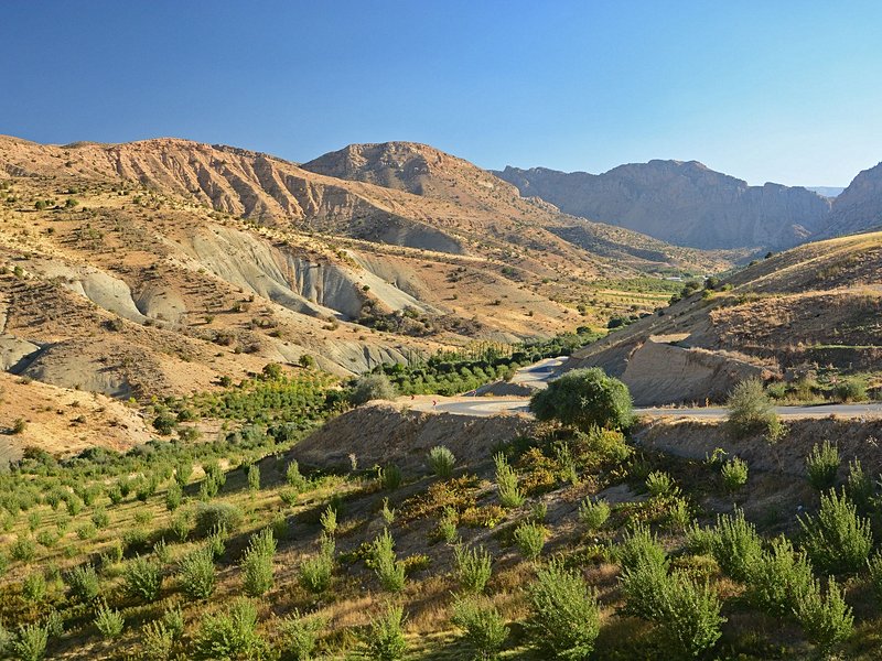 Les montagnes d'Iran