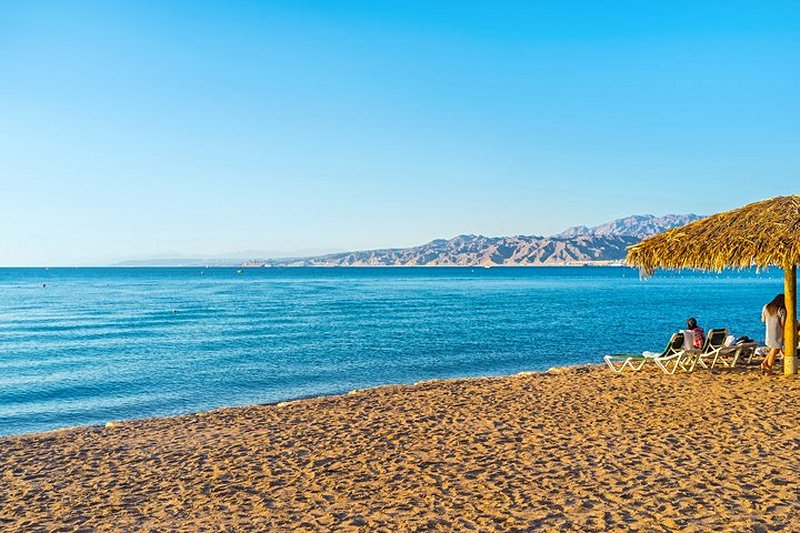 plage Plage de Mosh, Eilat, Mer Rouge