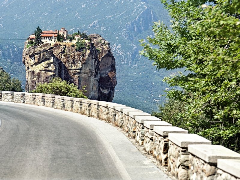 Les villes de Kalambaka, Kastraki et Trikala