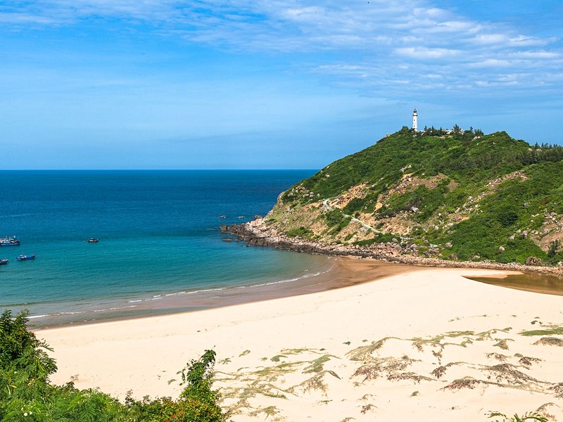 La plage de Dai Lanh
