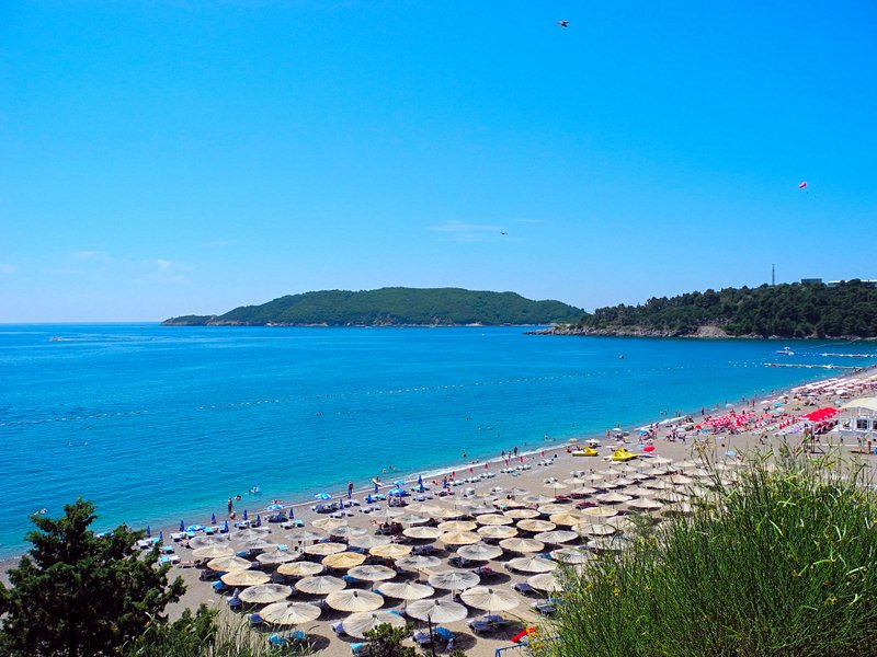 plage Becici beach, Becici