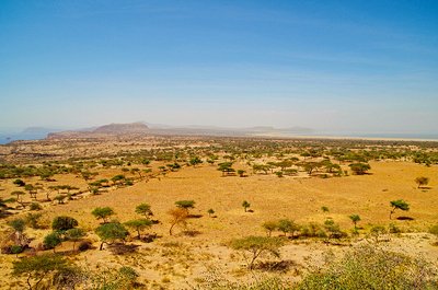 Vue aérienne de la vallée du Rift