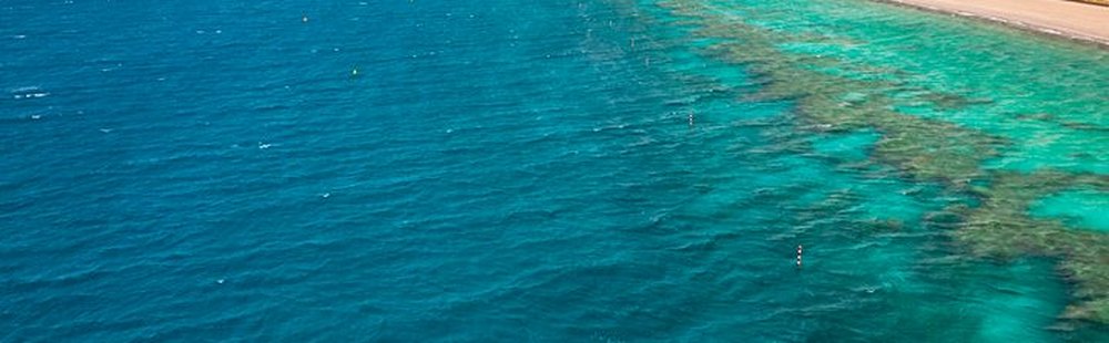 Plage de la Réserve naturelle de la barrière de Corail