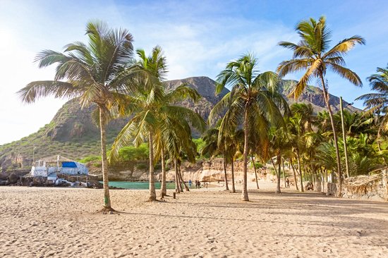 Plage de Tarrafal, île de Santiago