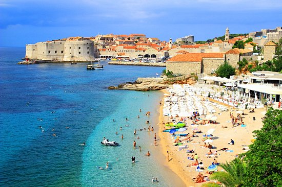 Plage de Banje Beach, Dubrovnik