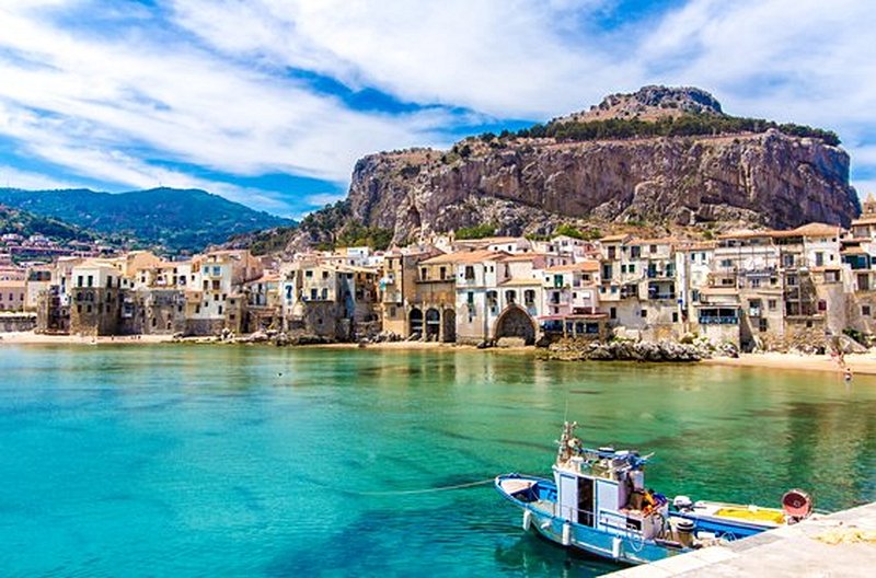 Se baigner à Cefalu 