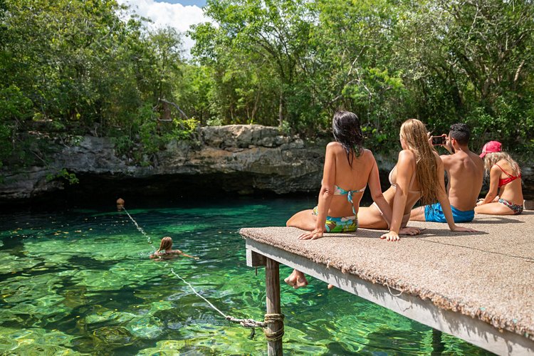 Cenote Azul, en direction de Tulum 3