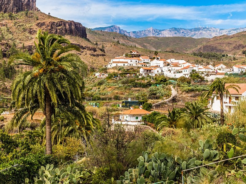 La vallée de Fataga