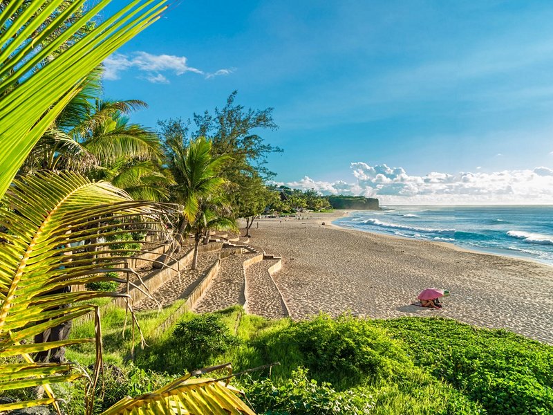 La plage de Boucan-Canot