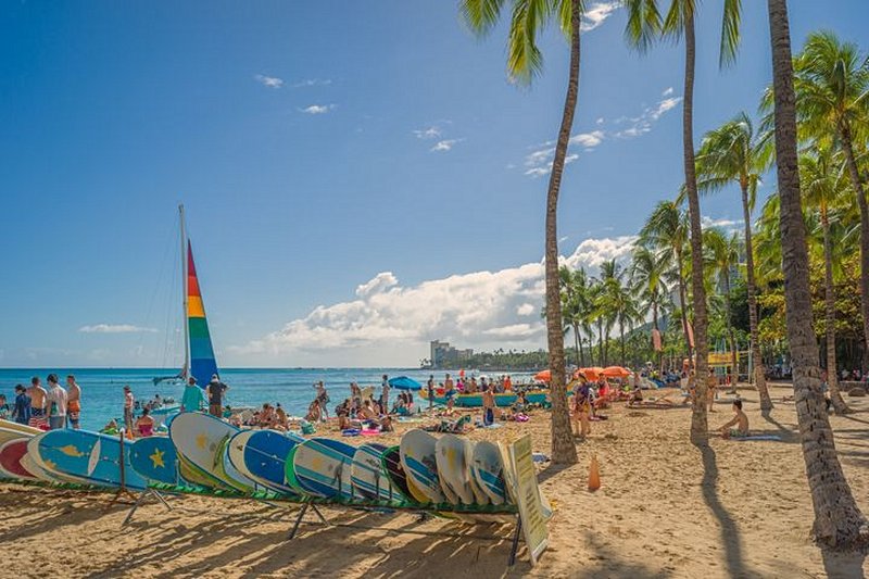 plage Waikiki Beach - Oahu