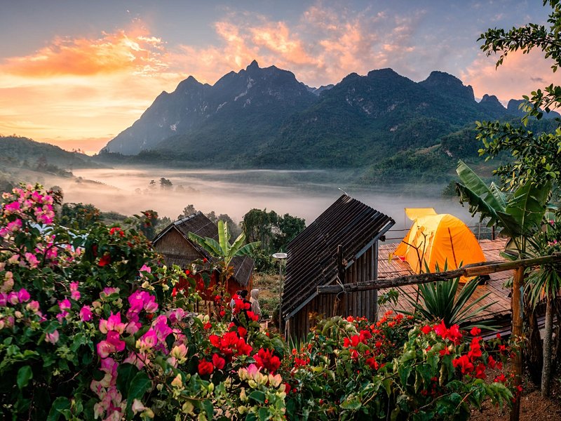 Ascension du Doi Luang à Chiang Dao