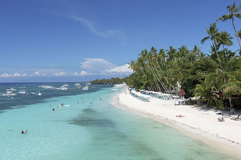 plage Alona, la plage populaire de Panglao