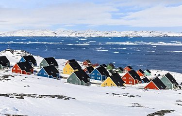 La capitale du Groenland, Nuuk